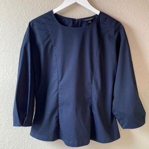 Banana Republic Navy Blouse